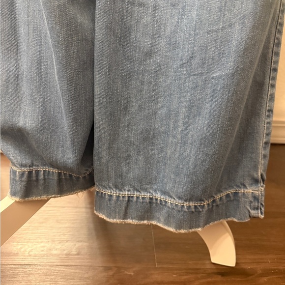 Aeropostale Light Blue Low Waisted Wide Leg Jeans - Picture 7 of 8